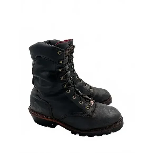 Chippewa Waterproof USA-Made 25406 Super Logger Boots 12EEE - Picture 4 of 8